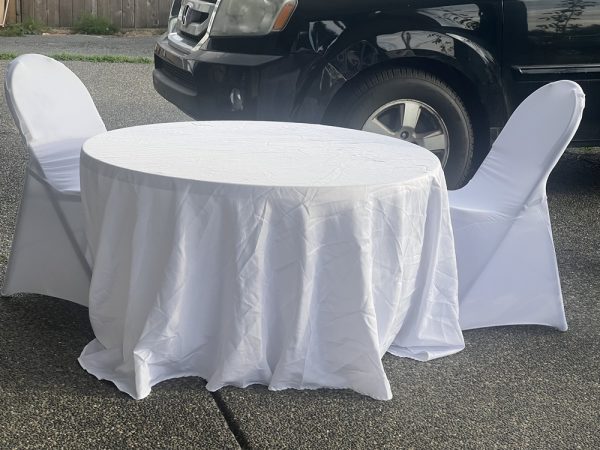 Rectangular 54 x 114 White Table Clothes