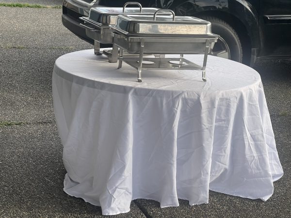 Rectangular 54 x 114 White Table Clothes - Image 3